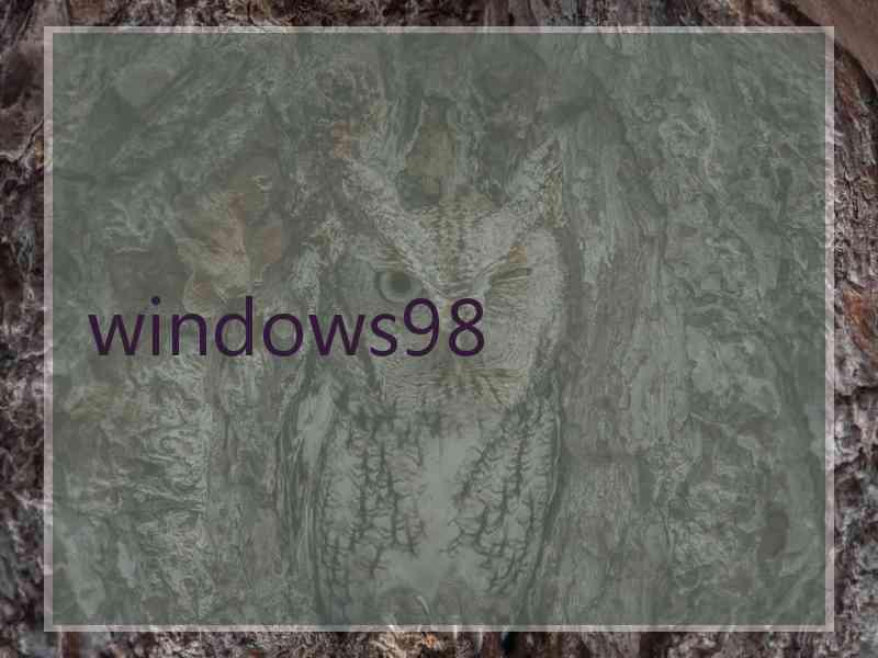 windows98