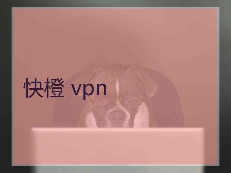 快橙 vpn