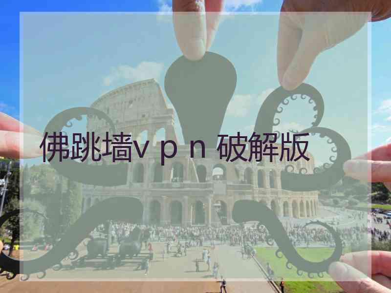 佛跳墙v p n 破解版