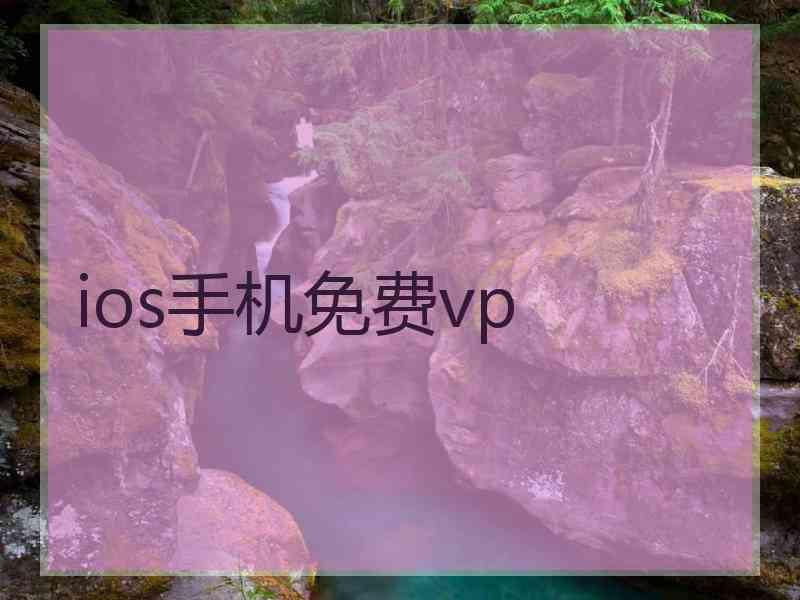 ios手机免费vp