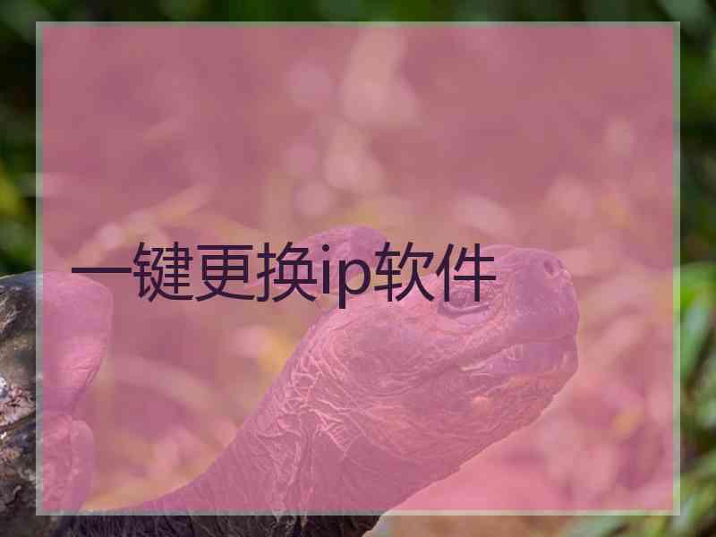 一键更换ip软件