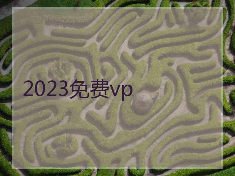 2023免费vp