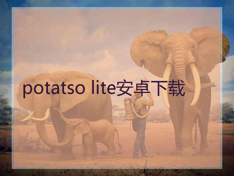 potatso lite安卓下载