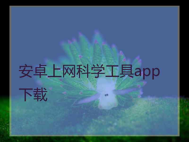 安卓上网科学工具app 下载