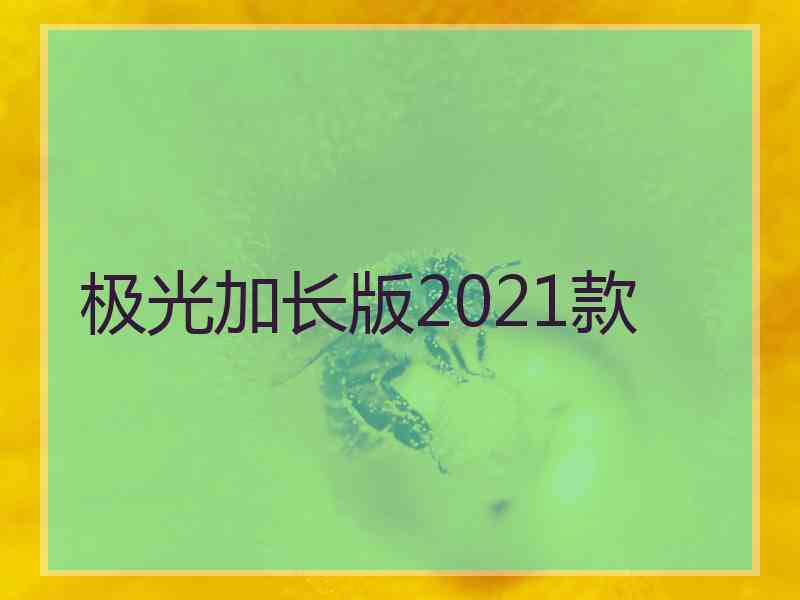 极光加长版2021款