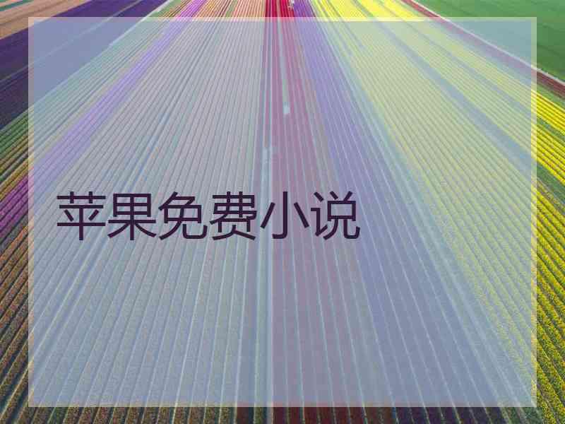 苹果免费小说