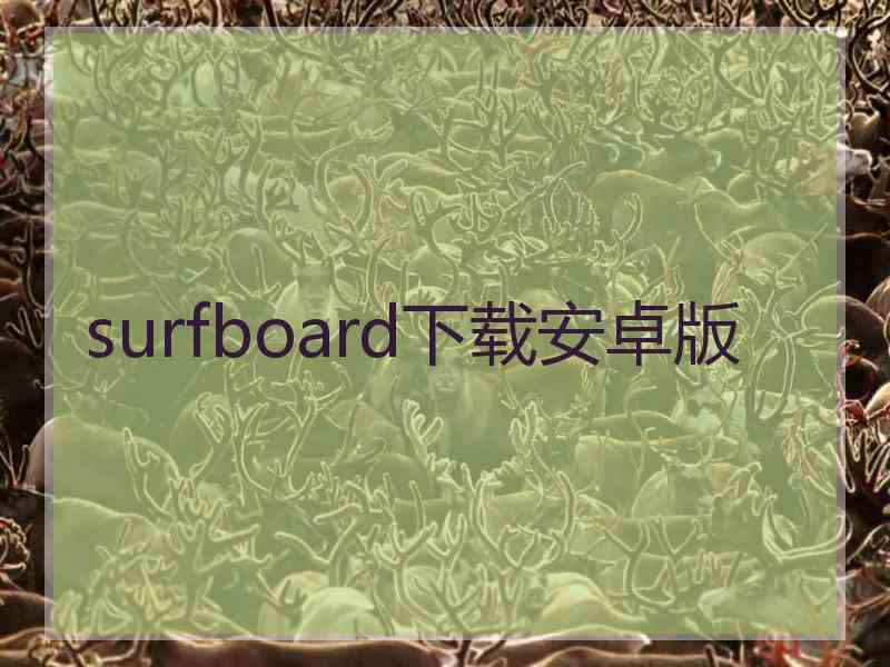 surfboard下载安卓版