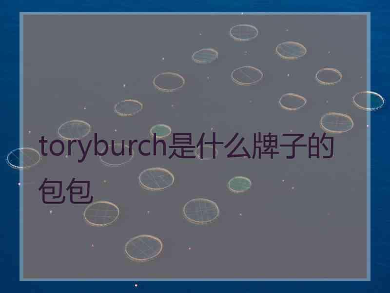 toryburch是什么牌子的包包