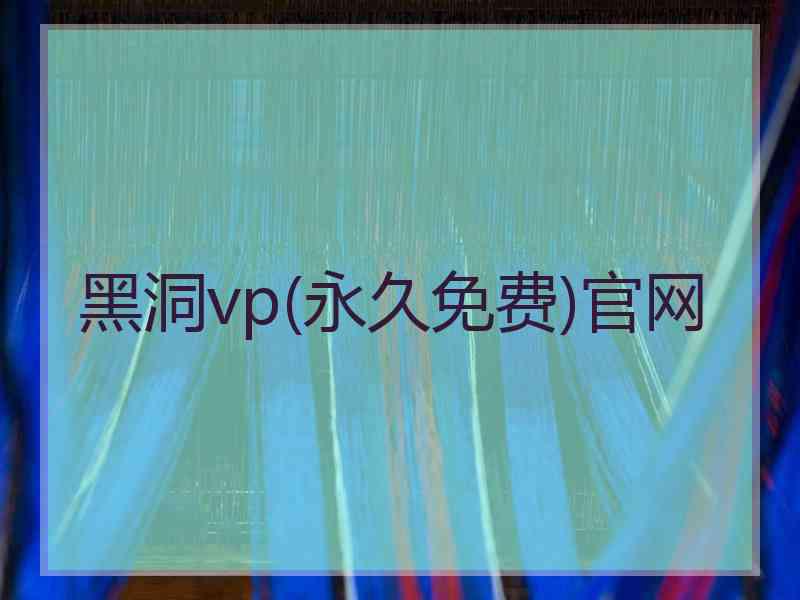 黑洞vp(永久免费)官网