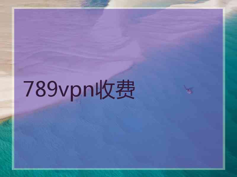 789vpn收费