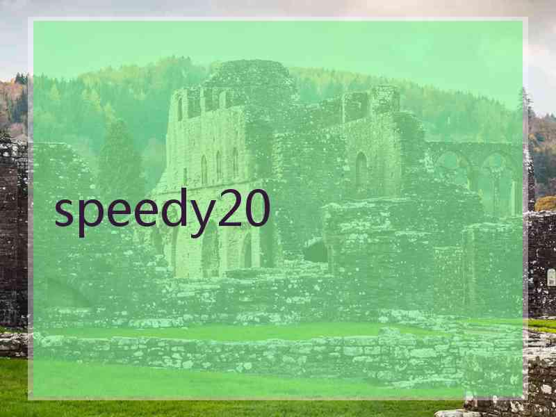 speedy20