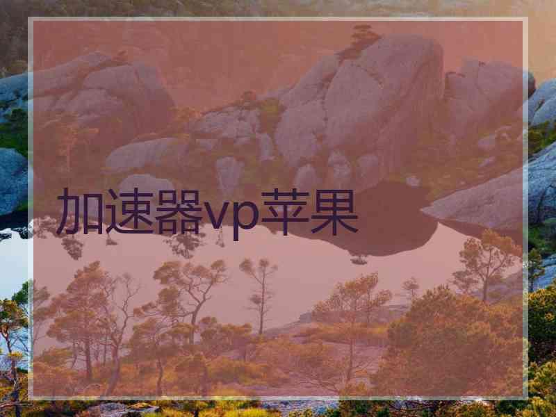 加速器vp苹果