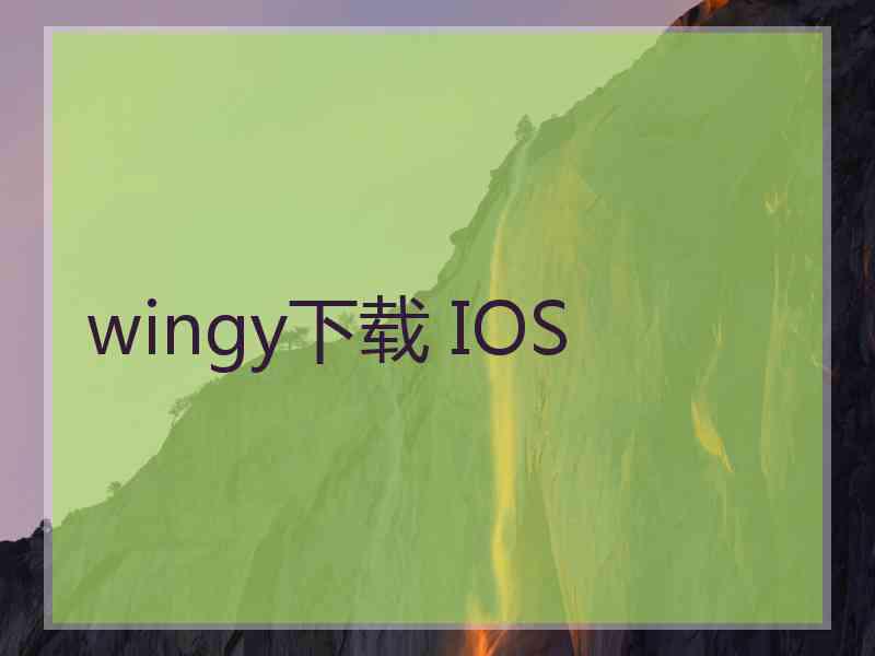 wingy下载 IOS