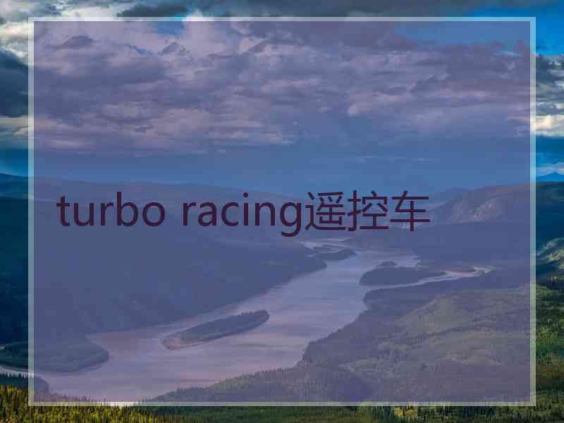 turbo racing遥控车