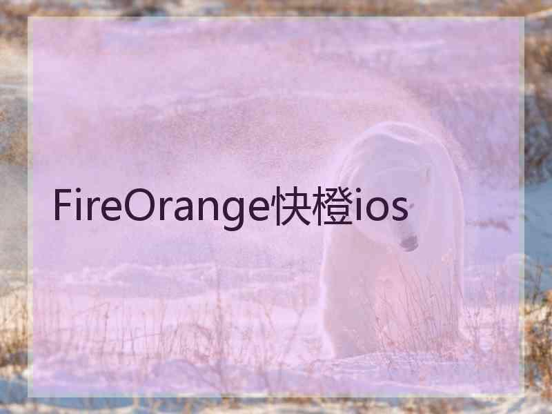 FireOrange快橙ios