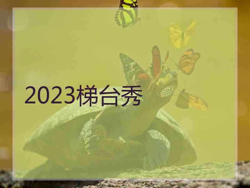 2023梯台秀