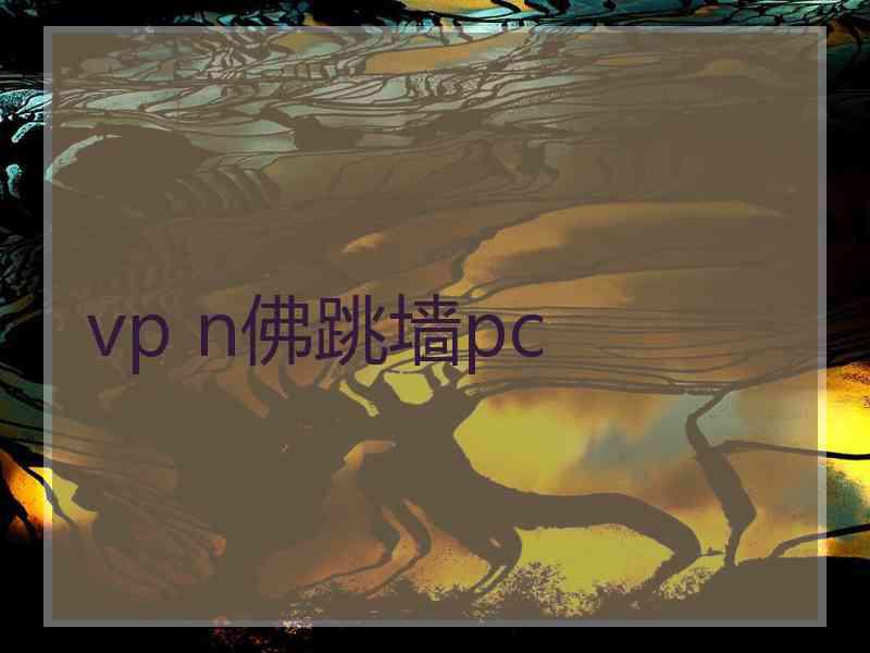 vp n佛跳墙pc