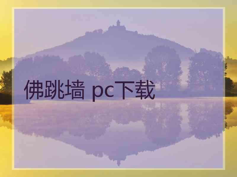 佛跳墙 pc下载