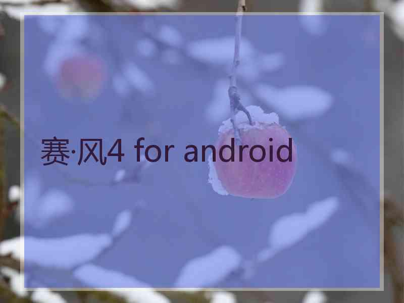 赛·风4 for android