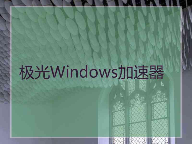 极光Windows加速器