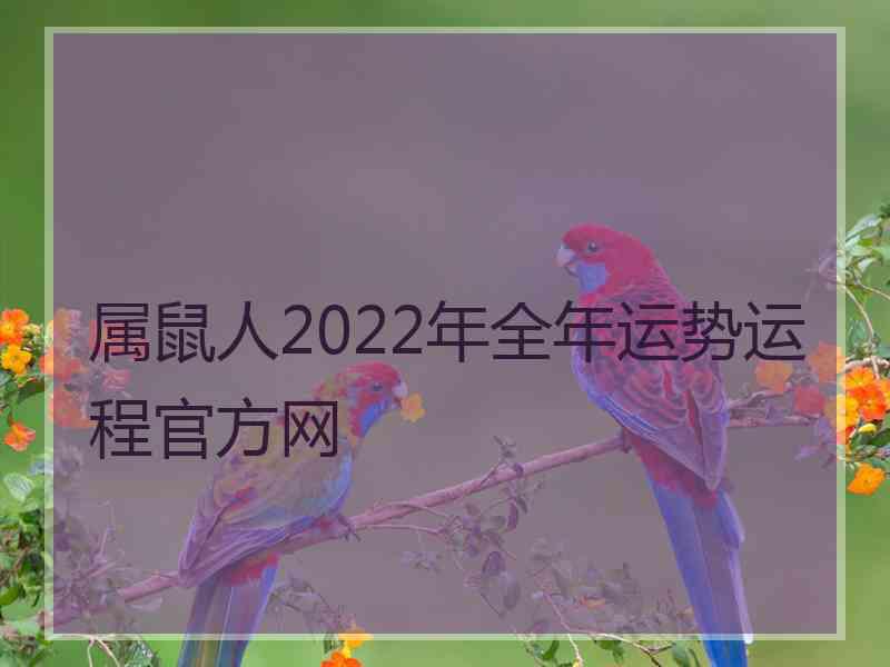 属鼠人2022年全年运势运程官方网