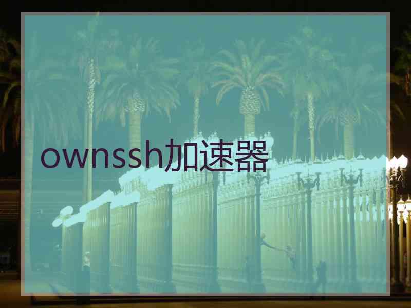 ownssh加速器