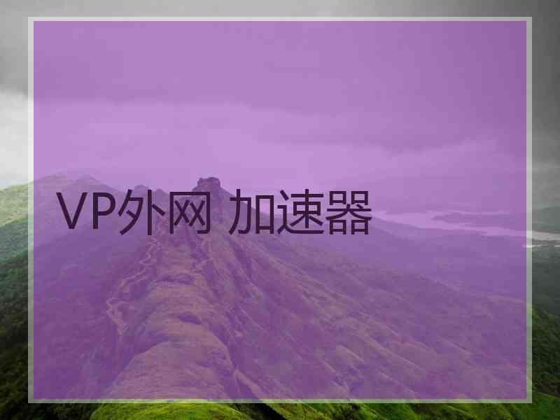 VP外网 加速器