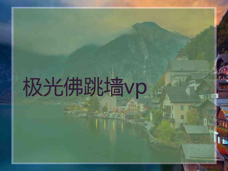 极光佛跳墙vp