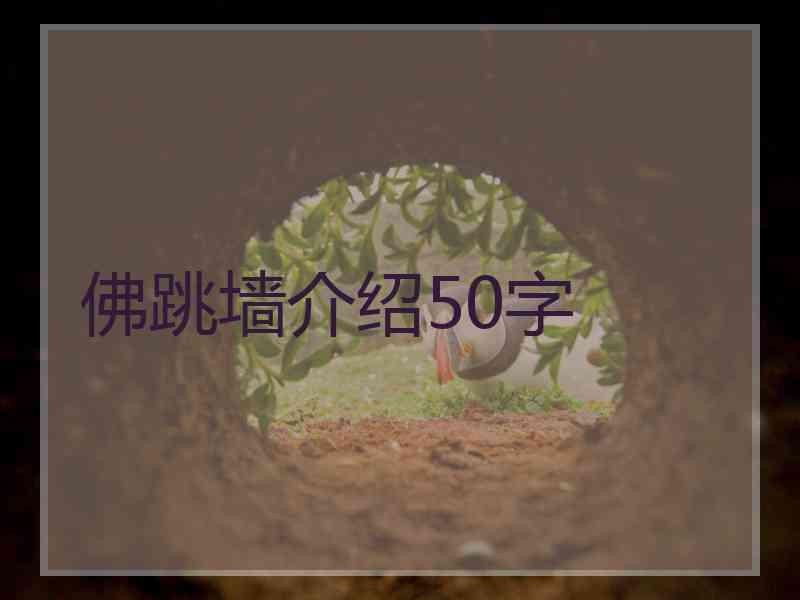 佛跳墙介绍50字