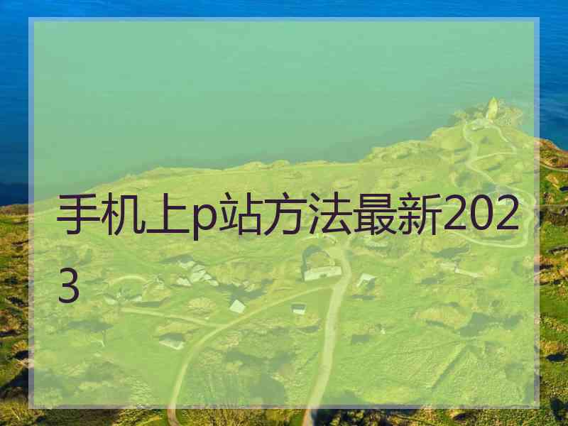 手机上p站方法最新2023