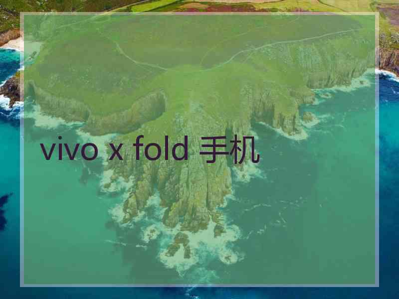 vivo x fold 手机