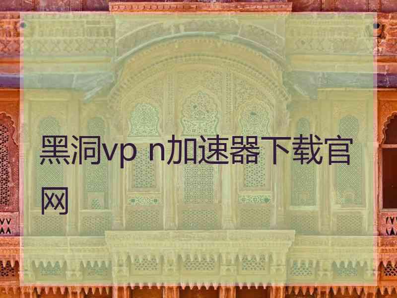 黑洞vp n加速器下载官网