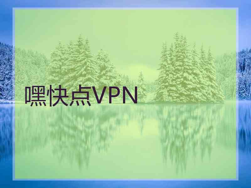 嘿快点VPN